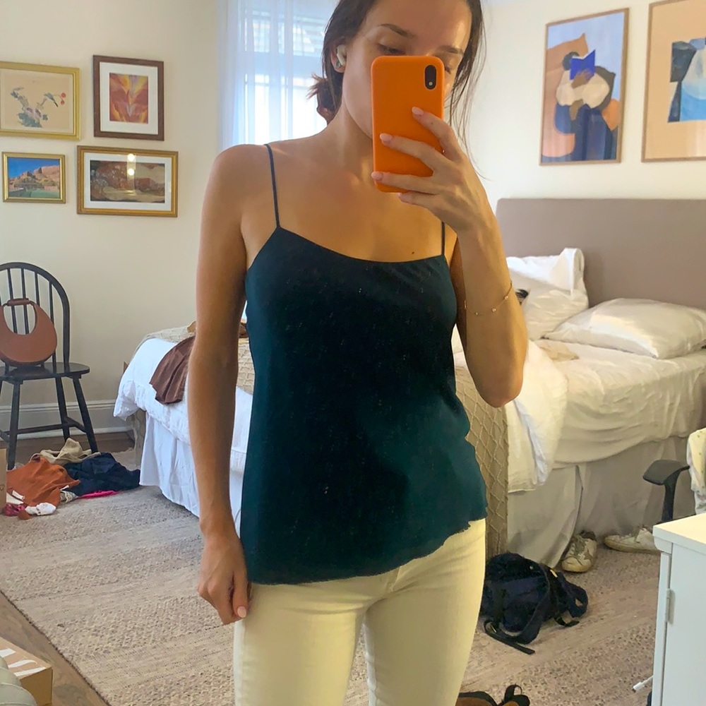 Aritzia Babaton Camisole in emerald